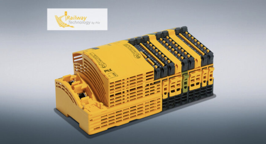 Bezpečný a modulární systém řízení na železnici PSSrail společnosti Pilz otevírá cesty digitalizaci a tím i zvýšení kvality a produktivity železniční dopravy